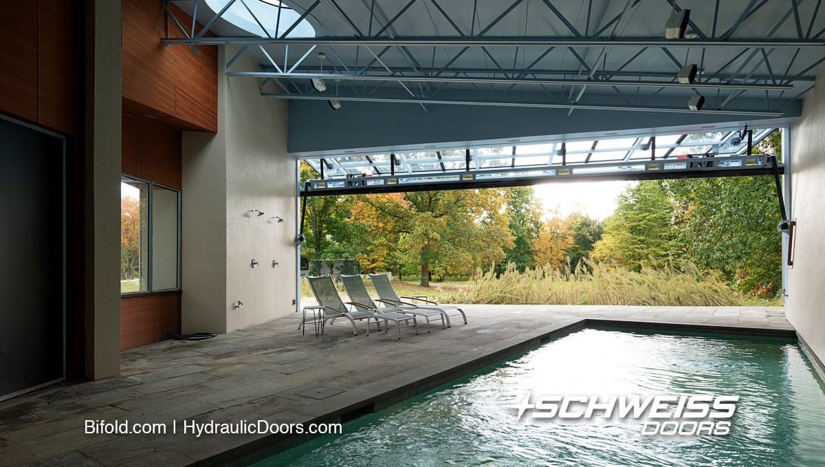 Specialty pool house doorframe was painted with rust retardant enamel and oil-base paint