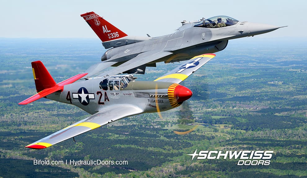 Fowler flys P-51