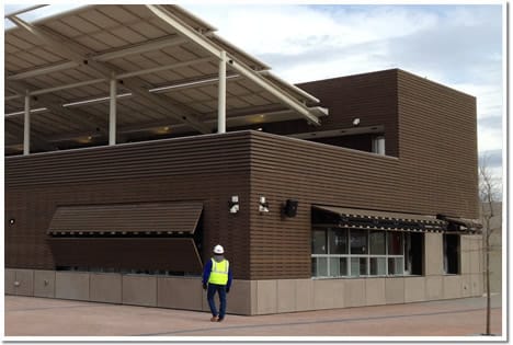 Three Concession Stands have Designer Bifold Doors