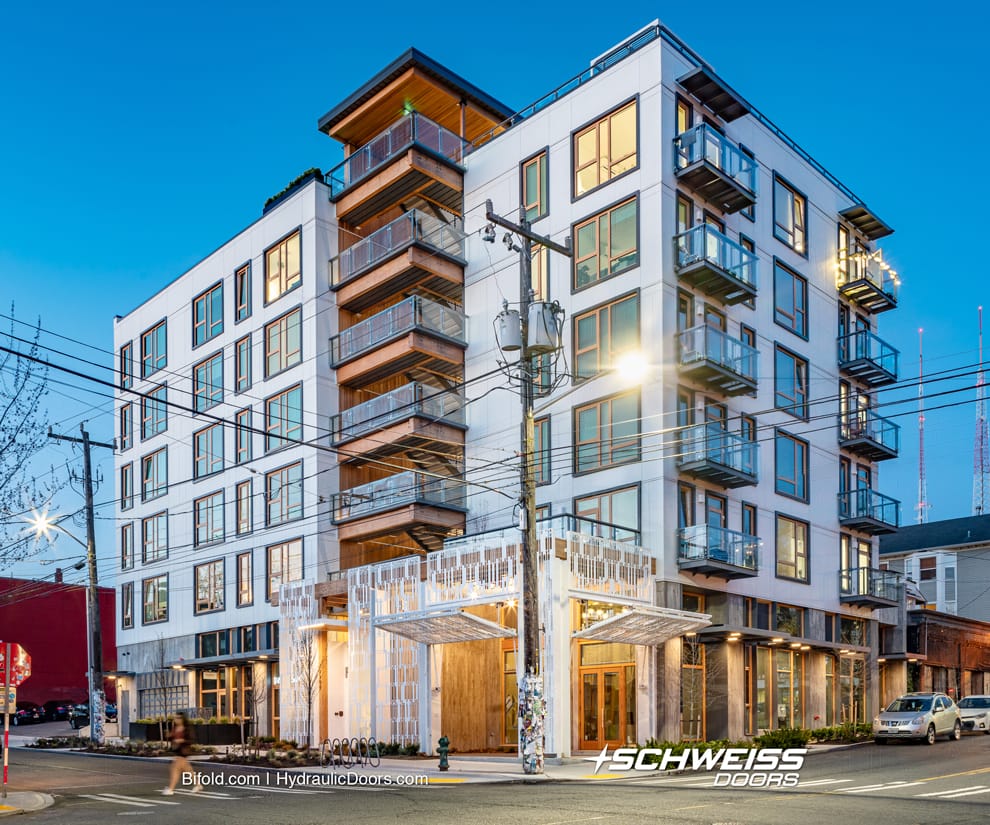 Luxury Apartment doors in Seattle, Washington