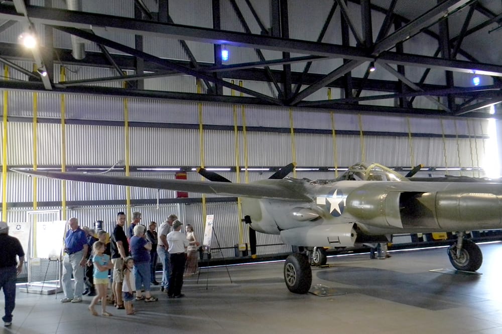 WW II Museum Bifold Hangar Doors