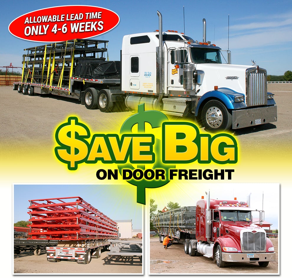 Save Big on Door Freight