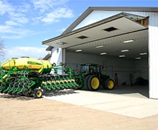 Big bifold farm doors