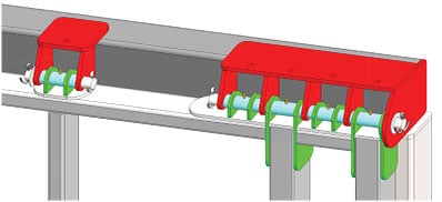 Heavy-duty wraparound hinges are only from Schweiss