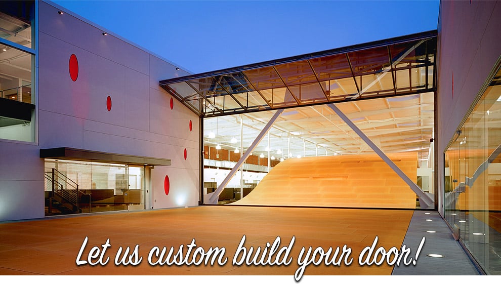 Let us custom-build your door!