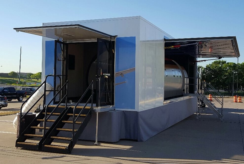 Schweiss Container Doors in Denver, CO displays aircraft fuselage