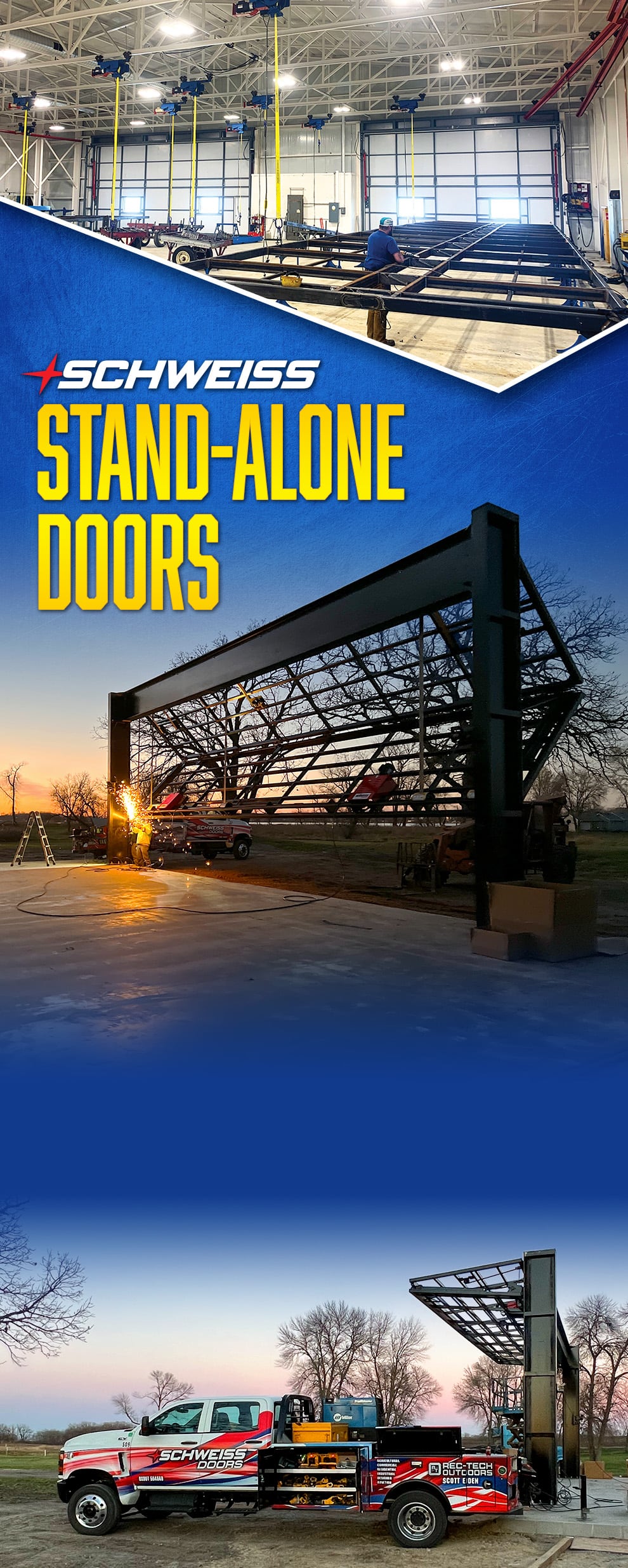 Schweiss Stand-Alone Doors