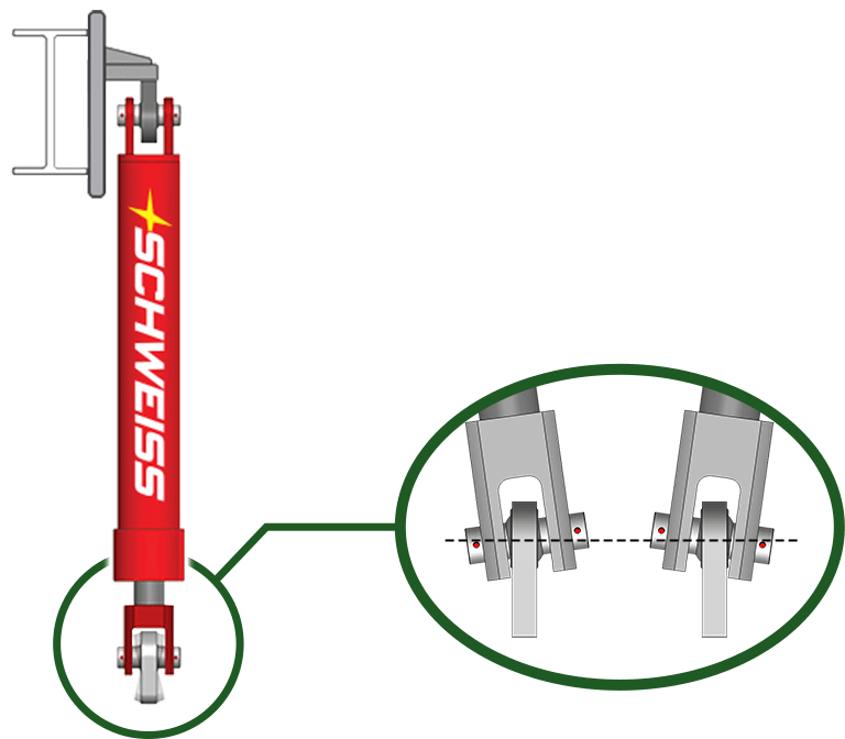 Unique Alabama Doors by Schweiss hydraulic cylinders