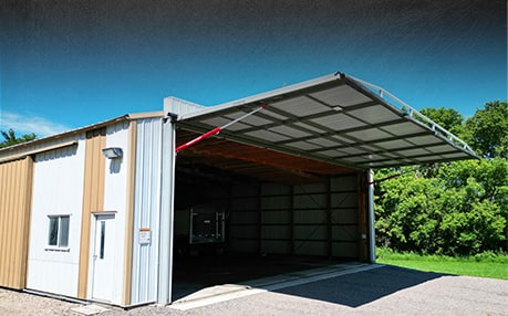 Nebraska Hydraulic Door by Schweiss