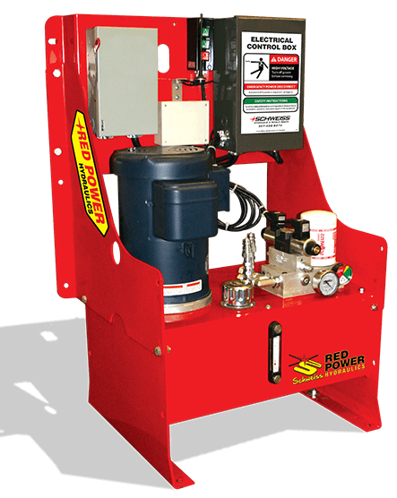 Schweiss Red Power Hydraulic Pump