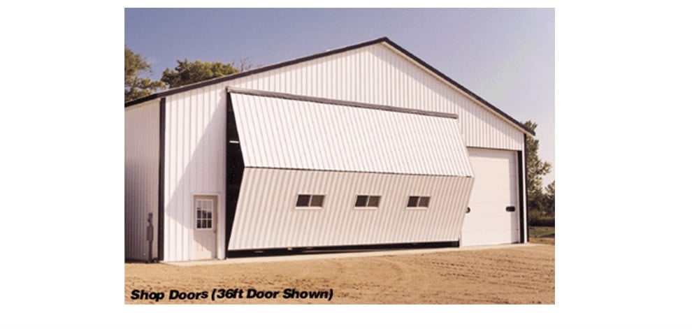 36-foot Shop Doors