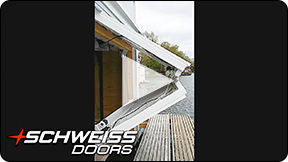 Schweiss Custom Boathouse Door in Michigan