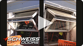 Get Schweiss Glass Bifold Door for your Storefront
