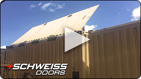 Hydraulic Shipping and Vending Container Doors