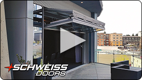 Schweiss Bifold and Hydraulic Doors - Designer Door uses
