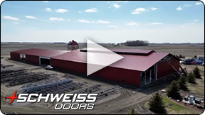 New 144ft by 150ft Schweiss manufacturing facility under construction