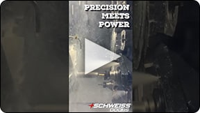Schweiss has grown once again, now utilizing their newly acquired turning lathe