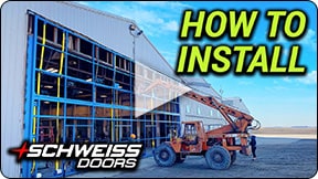 Behind the scenes of a real-world Schweiss bifold door install