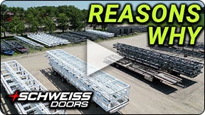 Schweiss Doors are shipped worldwide, including to more remote locations!