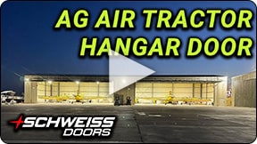 For early mornings or late nights, you need hangar doors that perform - like Schweiss!