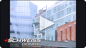 There are many cladding options for Schweiss Doors.