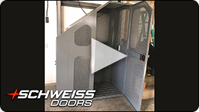 Schweiss Doors elevator is one of a kind.