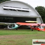 Costa Rica Ultralite Quonset hangar door