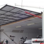 Premier Schweiss Hydraulic doors are built with power to spare